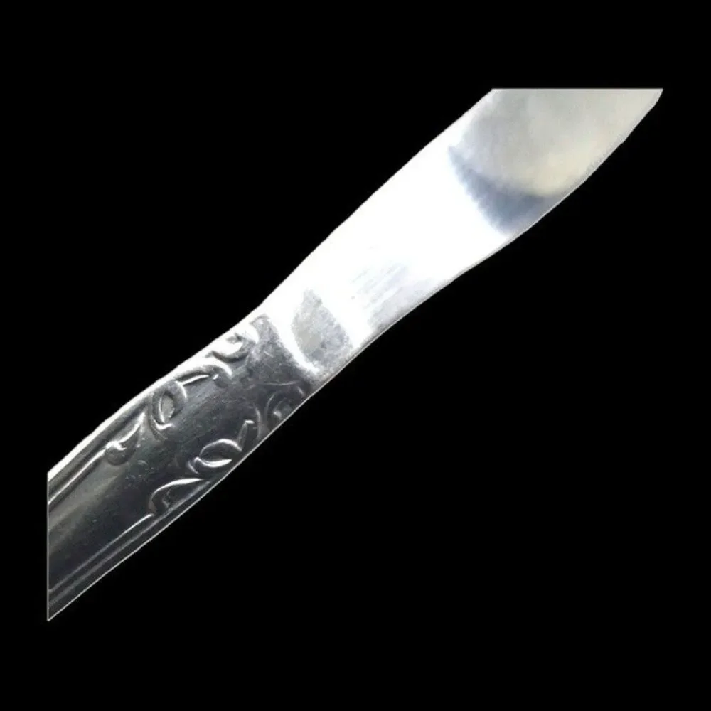 Frank Smith Stainless Steel FSS11 Dinner Knife-Japan-Electro Plated-Vintage-2 Pc
